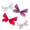 10" - 14" Butterfly Wing Hanging Paper Fans - 6 Pc. 1 10" - 14" Butterfly Wing Hanging Paper Fans - 6 Pc. -Cheap Halloween decorations Store 10 14 butterfly wing hanging paper fans 6 pc 13963803