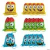 12" x 15" Medium Nonwoven Silly Monster Drawstring Bags - 12 Pc. -Cheap Halloween decorations Store 12 x 15 medium nonwoven silly monster drawstring bags 12 pc 13715902