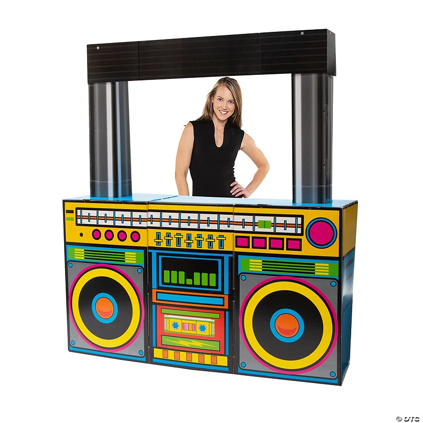 3D Boom Box Cardboard Stand-Up 3 3D Boom Box Cardboard Stand-Up