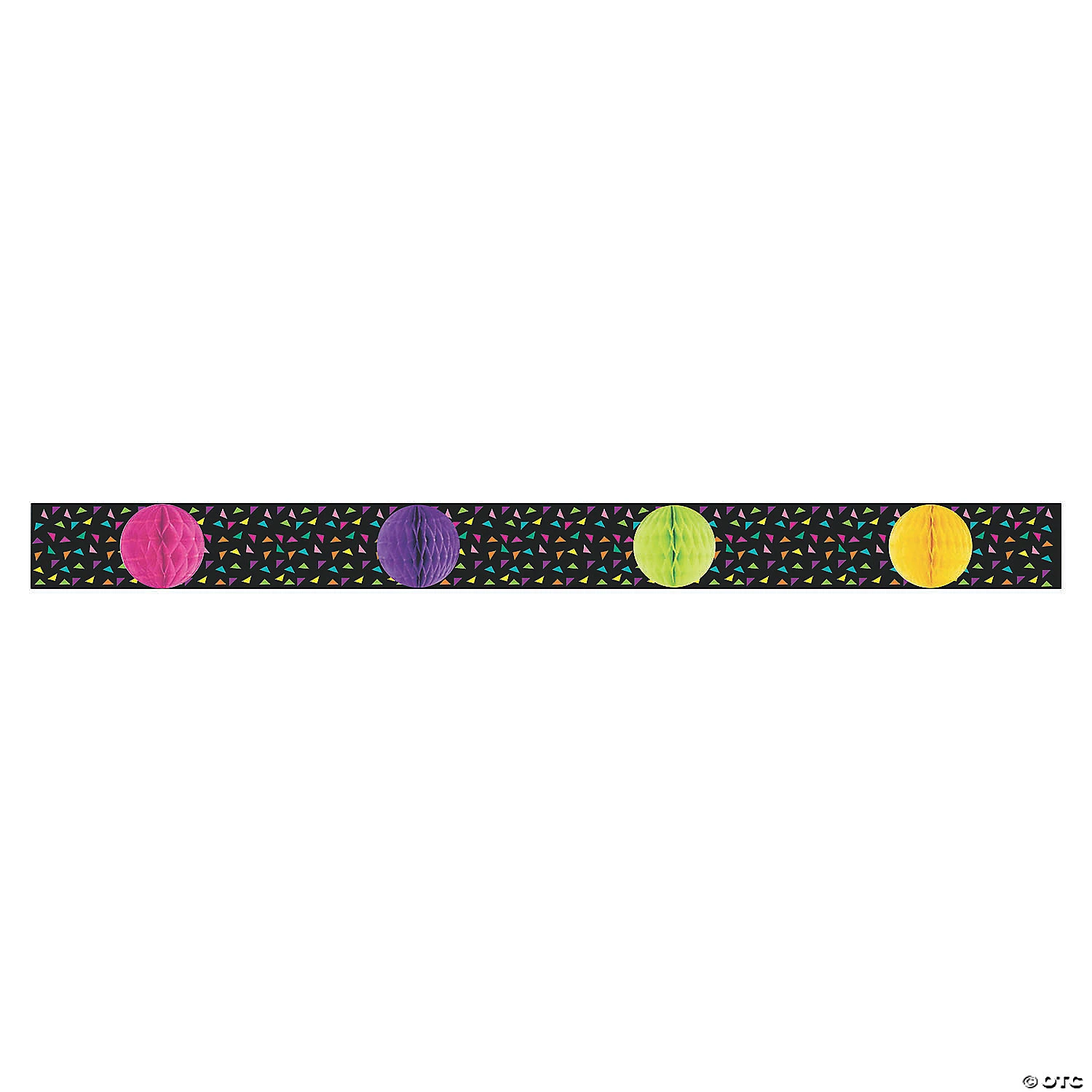 3D Confetti Classroom Bulletin Board Borders - 12 Pc. 4 3D Confetti Classroom Bulletin Board Borders - 12 Pc. - Image 2