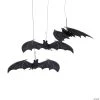 8 1/2" Halloween Hanging Bat Ceiling Decorations - 3 Pc. -Cheap Halloween decorations Store 8 1 2 halloween hanging bat ceiling decorations 3 pc 25 3333