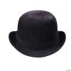 Adult Black Felt Derby Hat 1 Adult Black Felt Derby Hat -Cheap Halloween decorations Store adult black felt derby hat14106979