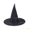 Adult’s Classic Black Witch Hat -Cheap Halloween decorations Store adult s classic black witch hat13654370