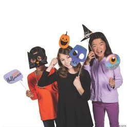 Basic Boo Photo Stick Props - 10 Pc. -Cheap Halloween decorations Store basic boo photo stick props 10 pc 13908087 a02