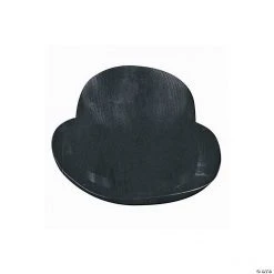 Black Derby Trans Silk Hat - Large