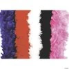 Black Turkey Feather Deluxe Boa -Cheap Halloween decorations Store black turkey feather deluxe boabb35bk