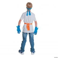 Blue & Orange Superhero Accessories - 4 Pc. 6 Blue & Orange Superhero Accessories - 4 Pc. -Cheap Halloween decorations Store blue and orange superhero accessories 4 pc 13771179 a01