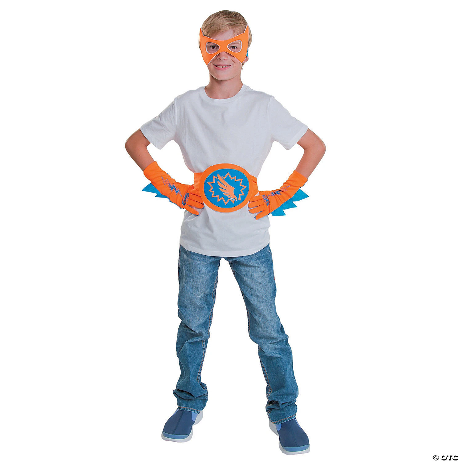 Blue & Orange Superhero Accessories - 4 Pc. 3 Blue & Orange Superhero Accessories - 4 Pc.