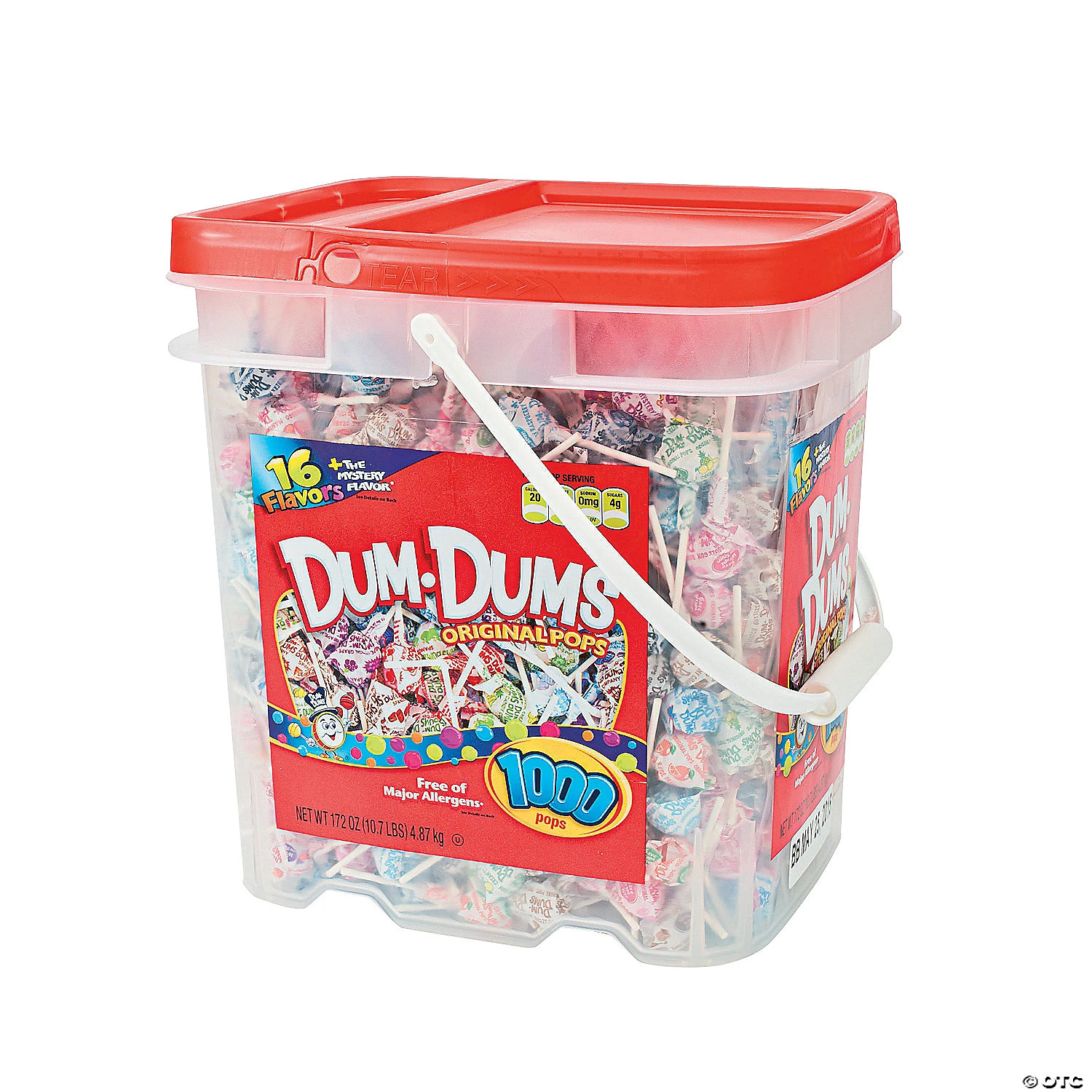 Bulk Dum Dum® Lollipops Bucket - 1000 Pc. 6 Bulk Dum Dum® Lollipops Bucket - 1000 Pc. - Image 4