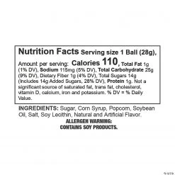 Bulk Kathy Kaye® Sweet & Salty Popcorn Balls - 100 Pc. -Cheap Halloween decorations Store bulk kathy kaye sup sup sweet and salty popcorn balls 100 pc 13956473 a05