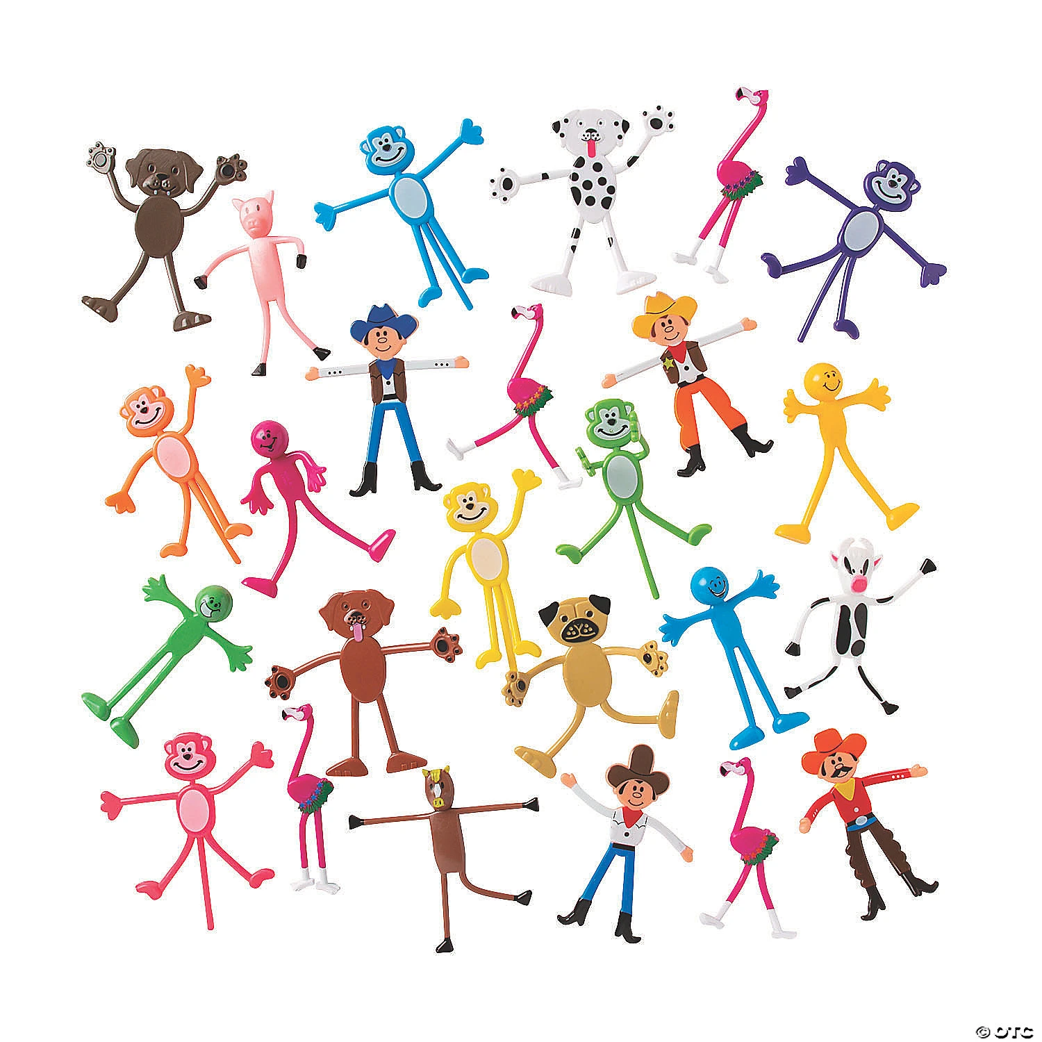 Bulk Mega Bendable Assortment - 100 Pc. 3 Bulk Mega Bendable Assortment - 100 Pc.