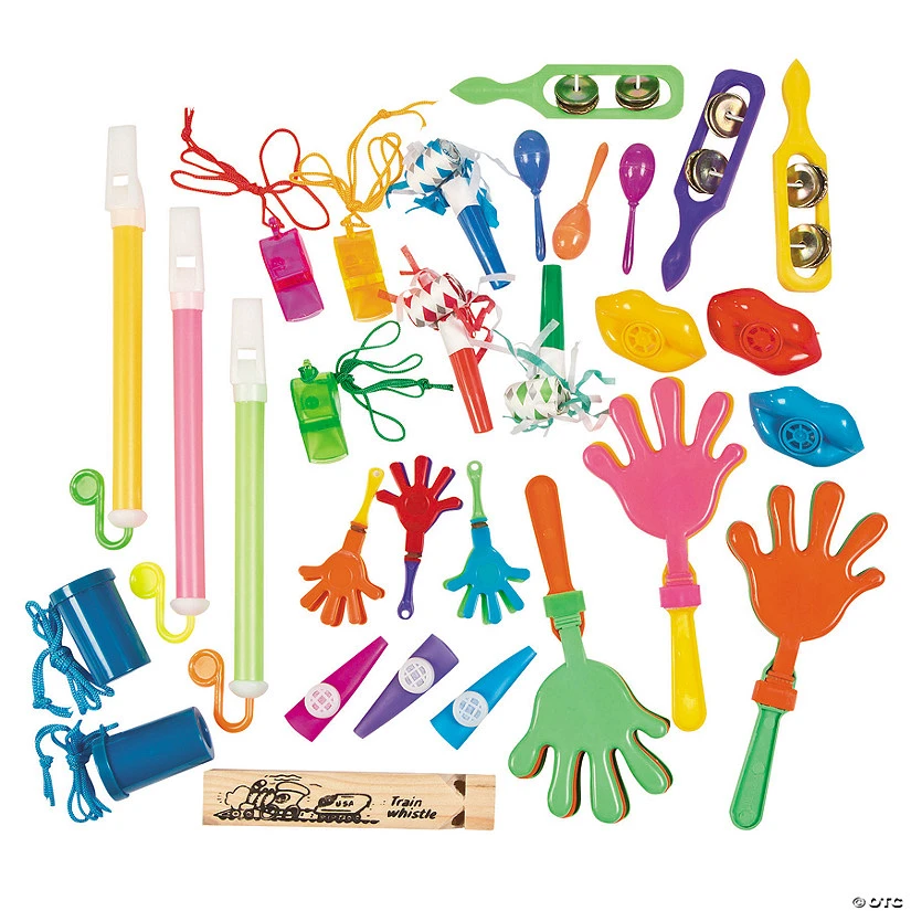 Bulk Noisemaker Assortment - 100 pcs. 3 Bulk Noisemaker Assortment - 100 pcs.