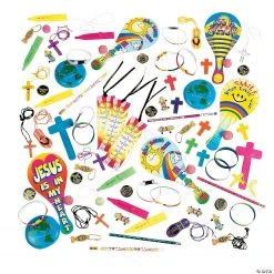 Bulk Religious Novelty Assortment - 250 Pc.