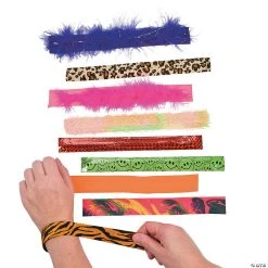 Bulk Slap Bracelet Assortment - 100 Pc.
