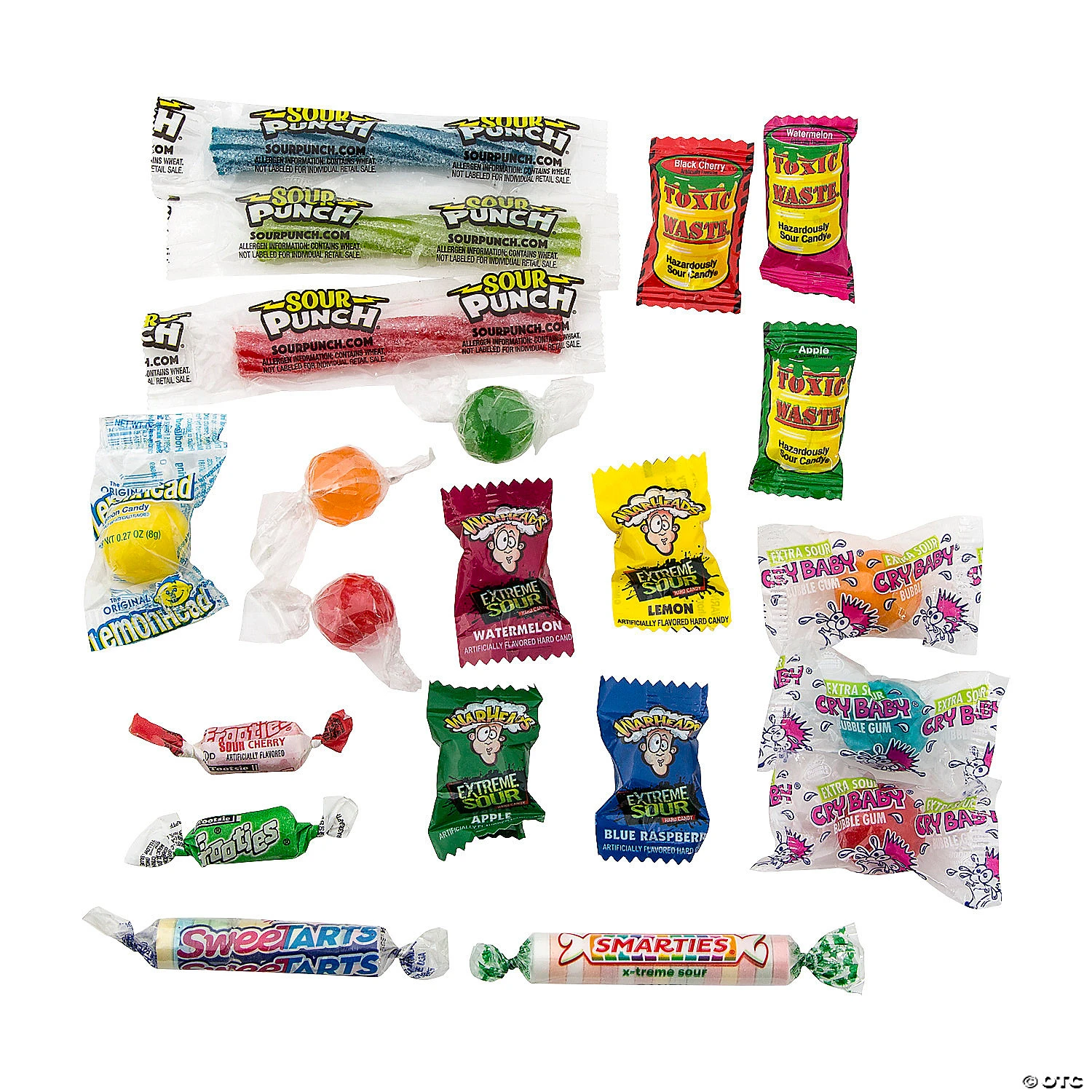 Bulk Sour Candy Assortment - 1000 Pc. 4 Bulk Sour Candy Assortment - 1000 Pc. - Image 2