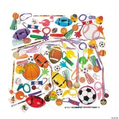 Bulk Sports Novelty Assortment - 250 Pc.