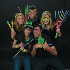 Bulk Tri-Color & Solid Glow Necklace Assortment - 100 Pc. 7 Bulk Tri-Color & Solid Glow Necklace Assortment - 100 Pc. -Cheap Halloween decorations Store bulk tri color and solid glow necklace assortment 100 pc 24 1804d a02