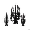 Candelabra Centerpieces with Glow-in-the-Dark Flames - 3 Pc.