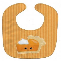 Caroline's Treasures Fall Pumpkin Pie Baby Bib, 10 x 13,