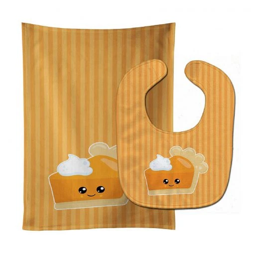 Caroline's Treasures Fall Pumpkin Pie Baby Bib & Burp Cloth, 11 x 18, -Cheap Halloween decorations Store carolines treasures fall pumpkin pie baby bib and burp cloth 11 x 1814198315NOWA