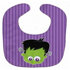Caroline's Treasures, Halloween, Halloween Frankenstein Baby Bib, 10 x 13,
