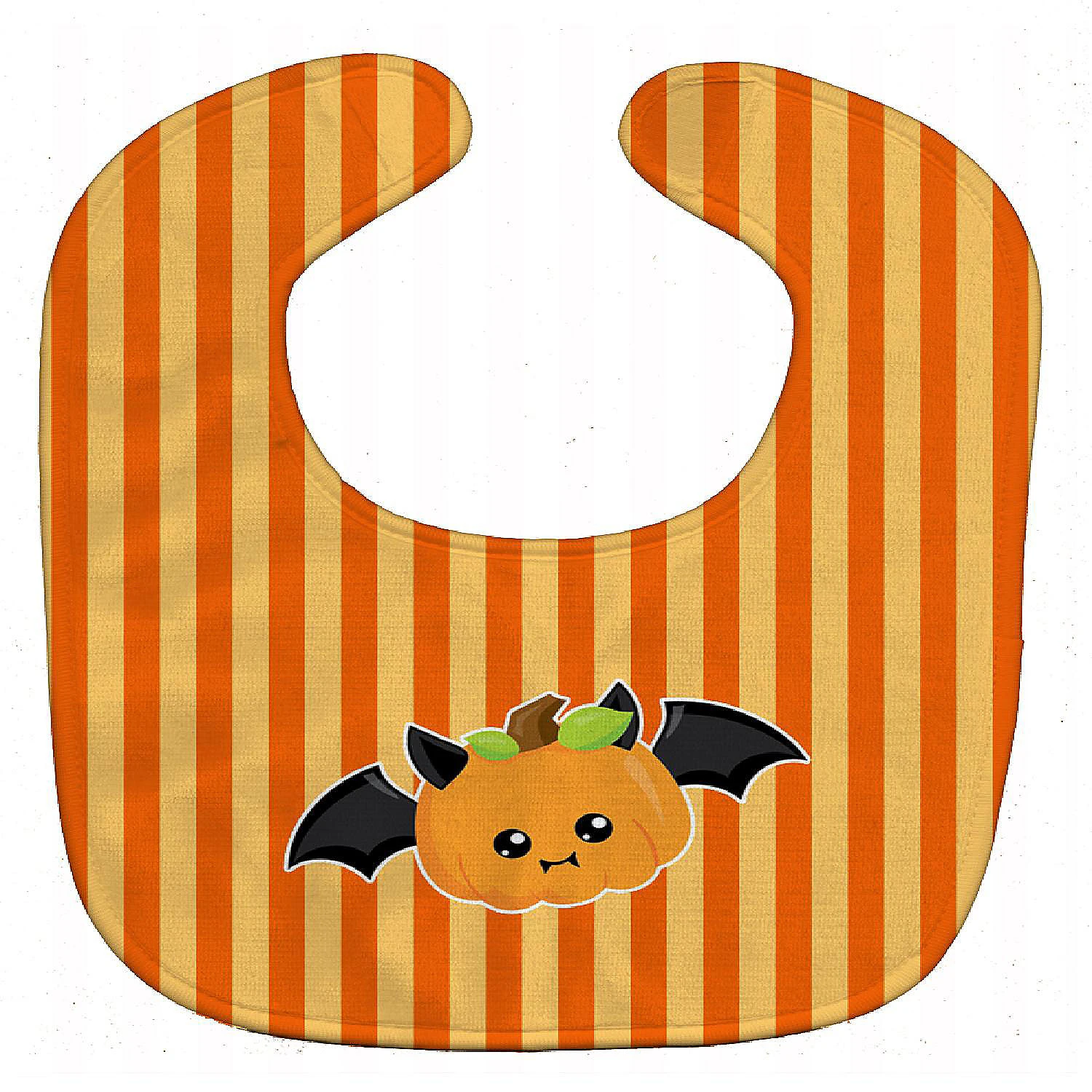 Caroline's Treasures, Halloween, Halloween Pumpkin Bat Baby Bib, 10 x 13, 3 Caroline's Treasures, Halloween, Halloween Pumpkin Bat Baby Bib, 10 x 13,