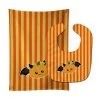 Caroline's Treasures, Halloween, Halloween Pumpkin Bat Baby Bib & Burp Cloth, 11 x 18, -Cheap Halloween decorations Store carolines treasures halloween halloween pumpkin bat baby bib and burp cloth 11 x 1814197732NOWA