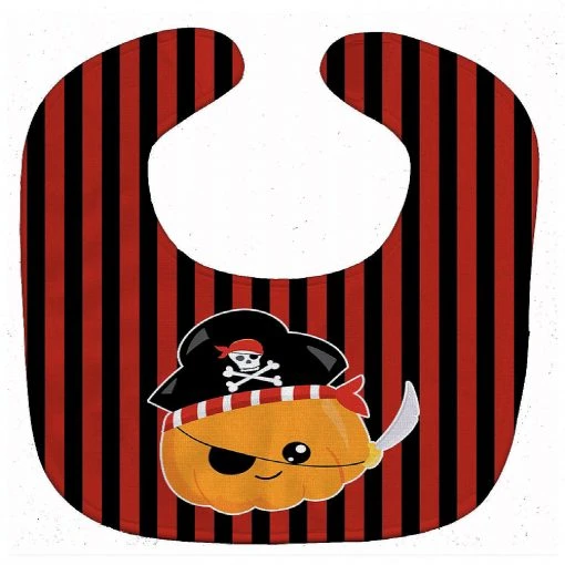 Caroline's Treasures, Halloween, Halloween Pumpkin Pirate Baby Bib, 10 x 13, -Cheap Halloween decorations Store carolines treasures halloween halloween pumpkin pirate baby bib 10 x 1314199570NOWA