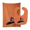 Caroline's Treasures, Halloween, Halloween Witch's Hat #2 Baby Bib & Burp Cloth, 11 x 18, -Cheap Halloween decorations Store carolines treasures halloween halloween witchs hat 2 baby bib and burp cloth 11 x 1814198280NOWA