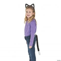 Cat Accessory Set - 2 Pc. -Cheap Halloween decorations Store cat accessory set 2 pc 13902384 a01