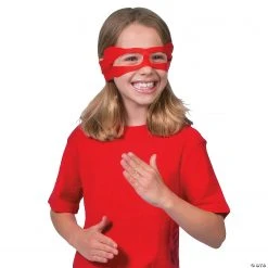 Children's Tie-On Superhero Ninja Masks- 12 Pc. 5 Children's Tie-On Superhero Ninja Masks- 12 Pc. -Cheap Halloween decorations Store childrens tie on superhero ninja masks 12 pc 13702325 a01