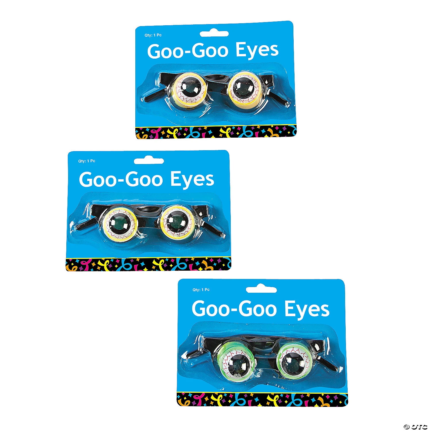 Child's Hanging Rainbow Goo-Goo Eyeglasses- 12 Pc. 5 Child's Hanging Rainbow Goo-Goo Eyeglasses- 12 Pc. - Image 3