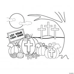 Christian Pumpkin Fold-Up Activity Sheets - 24 Pc. -Cheap Halloween decorations Store christian pumpkin fold up activity sheets 24 pc 13606411 a02
