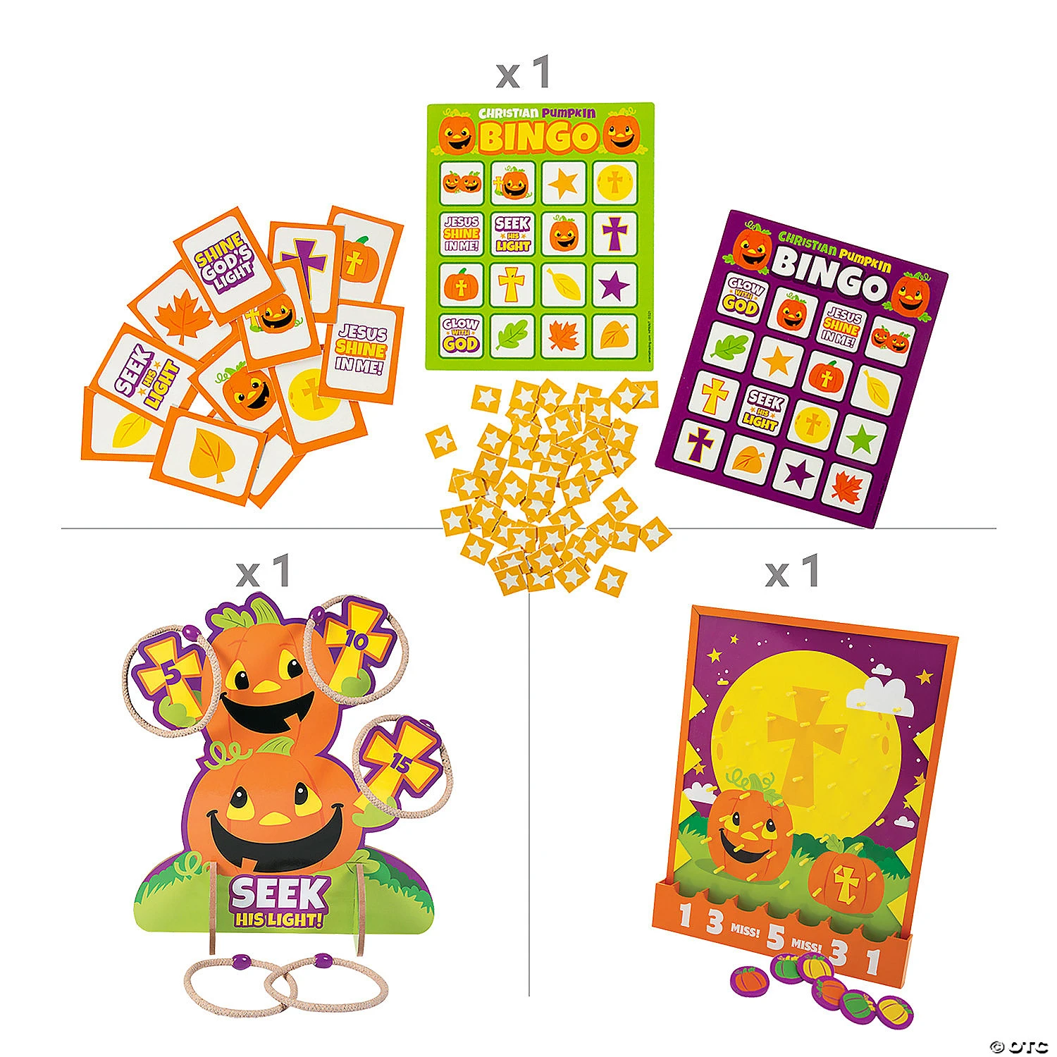 Christian Pumpkin Games Kit - 3 Pc. 4 Christian Pumpkin Games Kit - 3 Pc. - Image 2