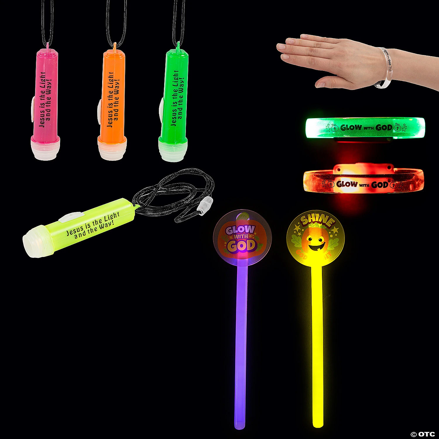 Christian Pumpkin Light-Up Assortment Kit – 72 Pc. 3 Christian Pumpkin Light-Up Assortment Kit – 72 Pc.