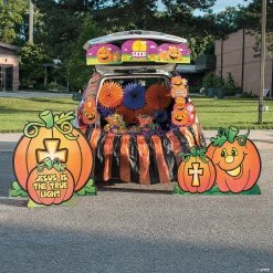 Cheap Halloween decorations Store -Cheap Halloween decorations Store christian pumpkin trunk or treat decorating basic kit 7 pc 13807705 a01 1