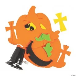 Christian Pumpkin Wind-Up Craft Kit - Makes 12 -Cheap Halloween decorations Store christian pumpkin wind up craft kit makes 1213949768 a01