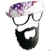 Clear Sun-Stache Glasses with Black Beard -Cheap Halloween decorations Store clear sun stache glasses with black beardsg1972