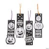 Color Your Own Christian Pumpkin Fuzzy Bookmarks - 12 Pc. -Cheap Halloween decorations Store color your own christian pumpkin fuzzy bookmarks 12 pc 13844207