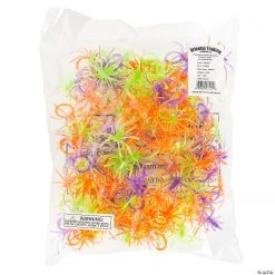 Colorful Halloween Spider Rings - 144 Pc. -Cheap Halloween decorations Store colorful halloween spider rings 144 pc 25 5653 a01