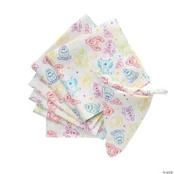 Cute Monster Bandanas - 12 Pc.