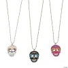 Day of the Dead Necklaces - 12 Pc. 2 Day of the Dead Necklaces - 12 Pc. -Cheap Halloween decorations Store day of the dead necklaces 12 pc 13654049