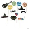 Day of the Dead Photo Stick Props- 12 Pc. -Cheap Halloween decorations Store day of the dead photo stick props 12 pc 13776517