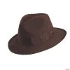 Deluxe Indiana Jones Hat - Medium -Cheap Halloween decorations Store deluxe indiana jones hat mediumga69md