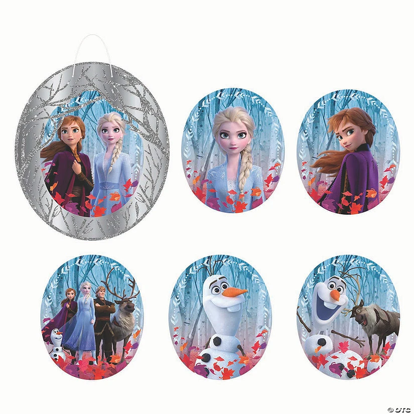 Disney’s Frozen II Glitter Wall Frame & Cutouts - 7 Pc. 3 Disney’s Frozen II Glitter Wall Frame & Cutouts - 7 Pc.