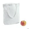 DIY Large White Canvas Tote Bags - 6 Pc. -Cheap Halloween decorations Store diy large white canvas tote bags 6 pc 48 8266