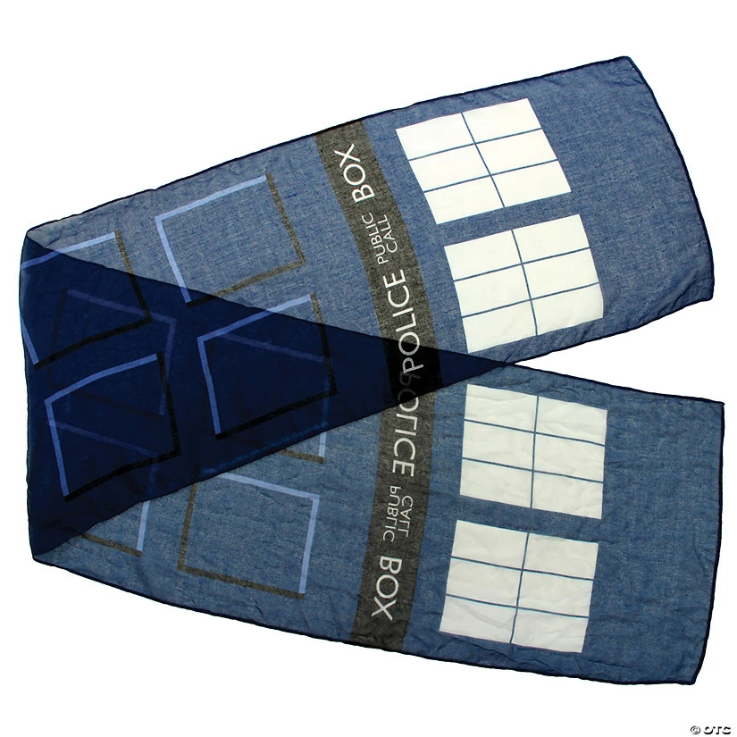 Doctor Who Tardis Scarf 3 Doctor Who Tardis Scarf