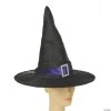 Elegant Black & Purple Witch Hat 1 Elegant Black & Purple Witch Hat -Cheap Halloween decorations Store elegant black and purple witch hatmr167151