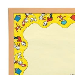 Eureka® Dr. Seuss™ The Cat in the Hat™ Yellow Bulletin Board Borders - 12 Pc.