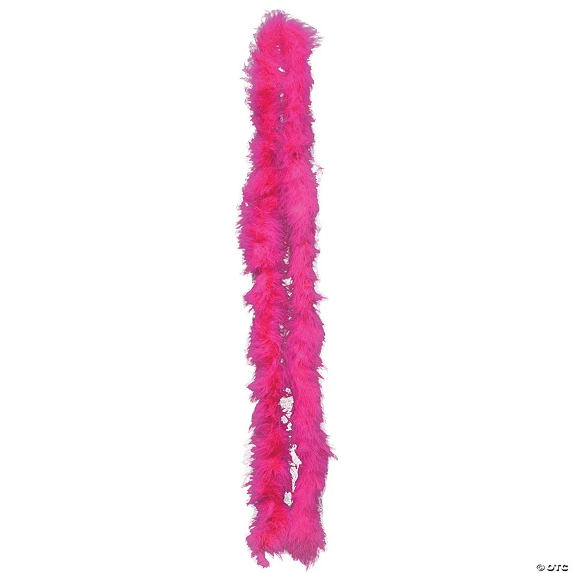 EXTRA HEAVY MARIBOU BOA-PINK 3 EXTRA HEAVY MARIBOU BOA-PINK